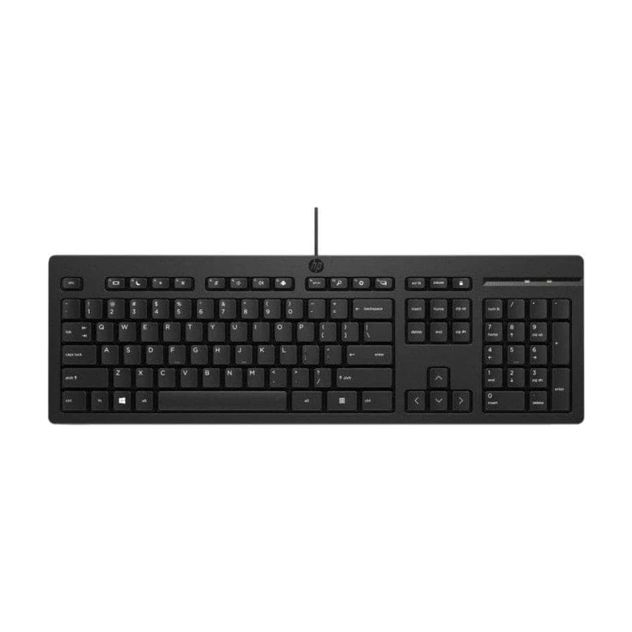 HP 125 Teclado USB Alámbrico