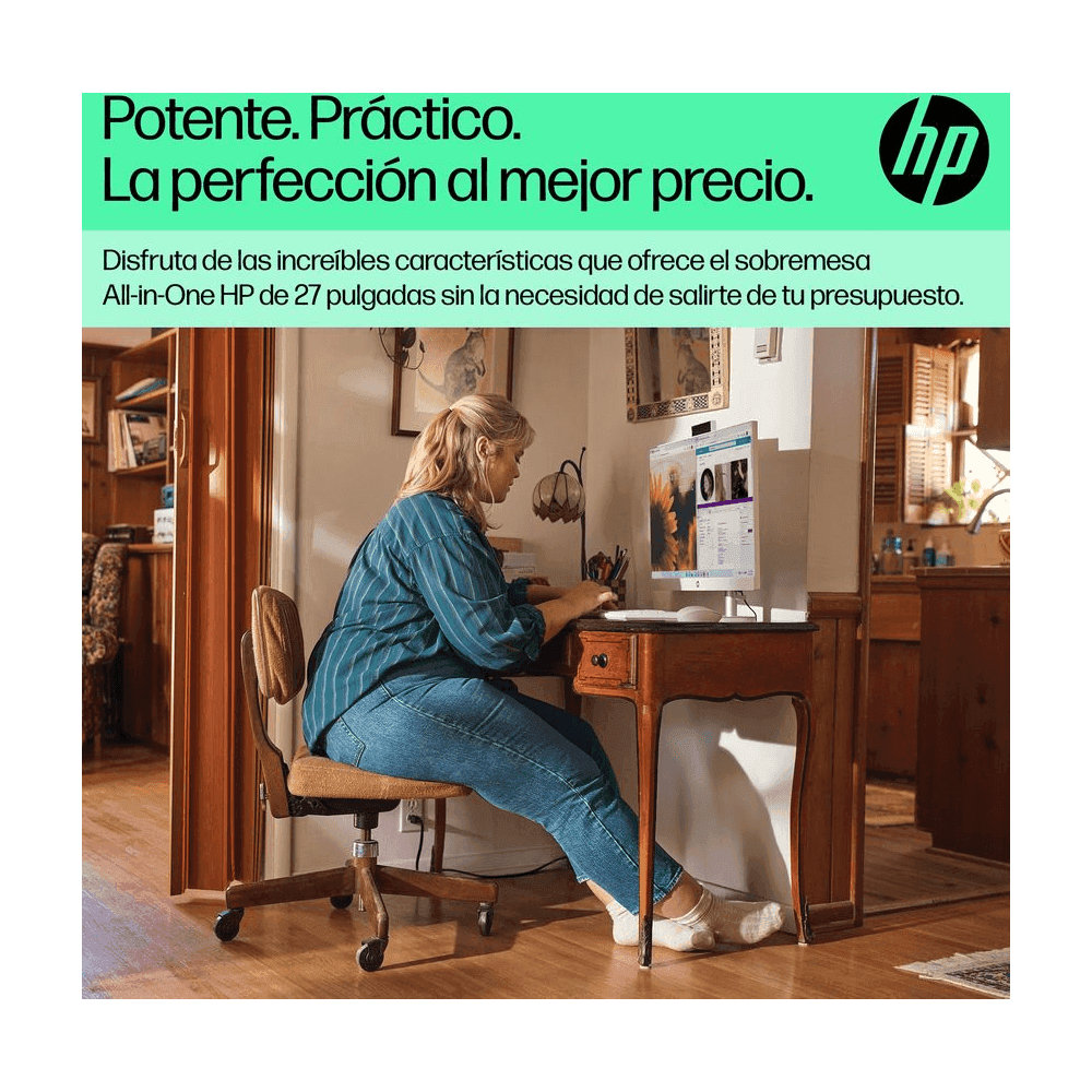 HP 27-cr0005ss AMD Ryzen 7 7730U 16 GB 1 TB SSD Todo-en-Uno PC