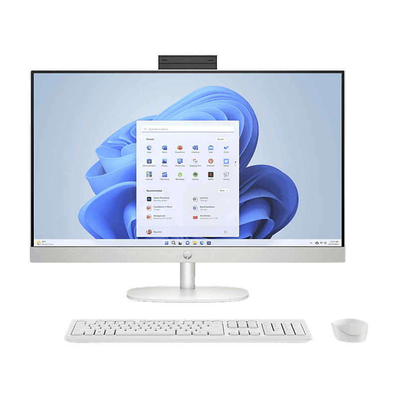 HP 27-cr0045ns All-in-One 27" Ryzen 5 7520U 16 GB 512 GB SSD Radeon Graphics