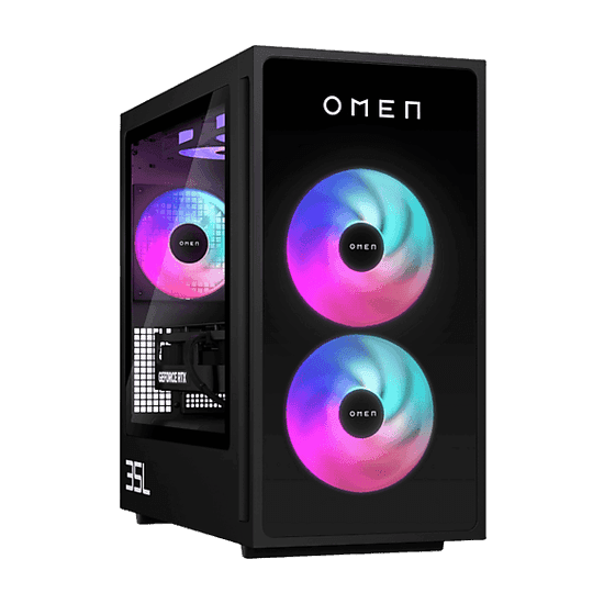 HP OMEN 35L Gaming Desktop GT16-0108ns, AMD Ryzen 7 8700F, 32 GB RAM, 1 TB SSD, GeForce RTX 5060, Windows 11 Home