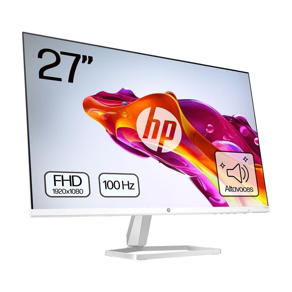 HP S5 527sa 27" FHD IPS 100 Hz monitor — antirreflectante, certificación Eyesafe, audio integrado