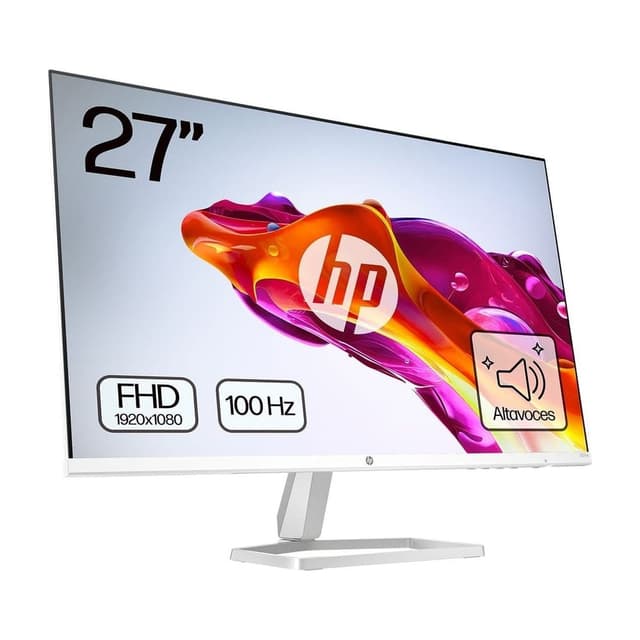 HP S5 527sa 27" FHD IPS 100 Hz monitor — antirreflectante, certificación Eyesafe, audio integrado