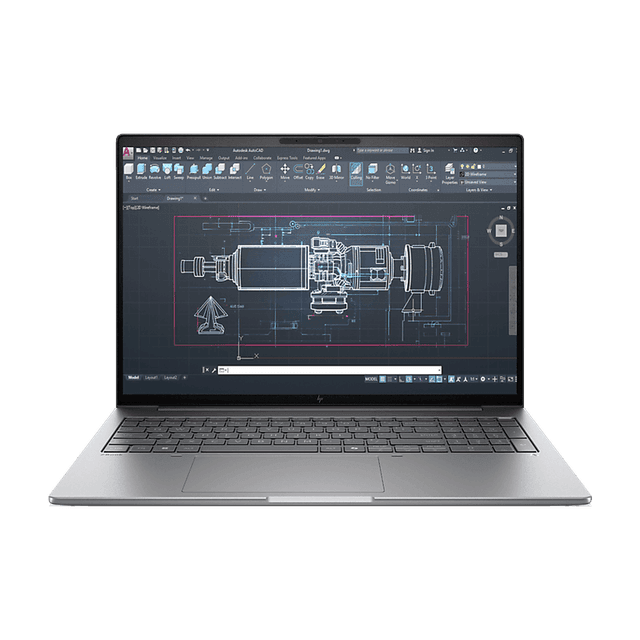 HP ZBook 8 G1i 16" — Intel Core Ultra 9 285H, RTX PRO 500