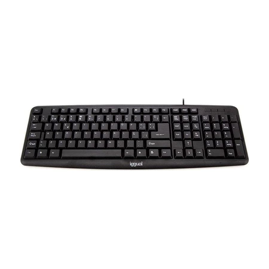 Iggual CK-BASIC-105T Teclado de membrana USB QWERTY Español
