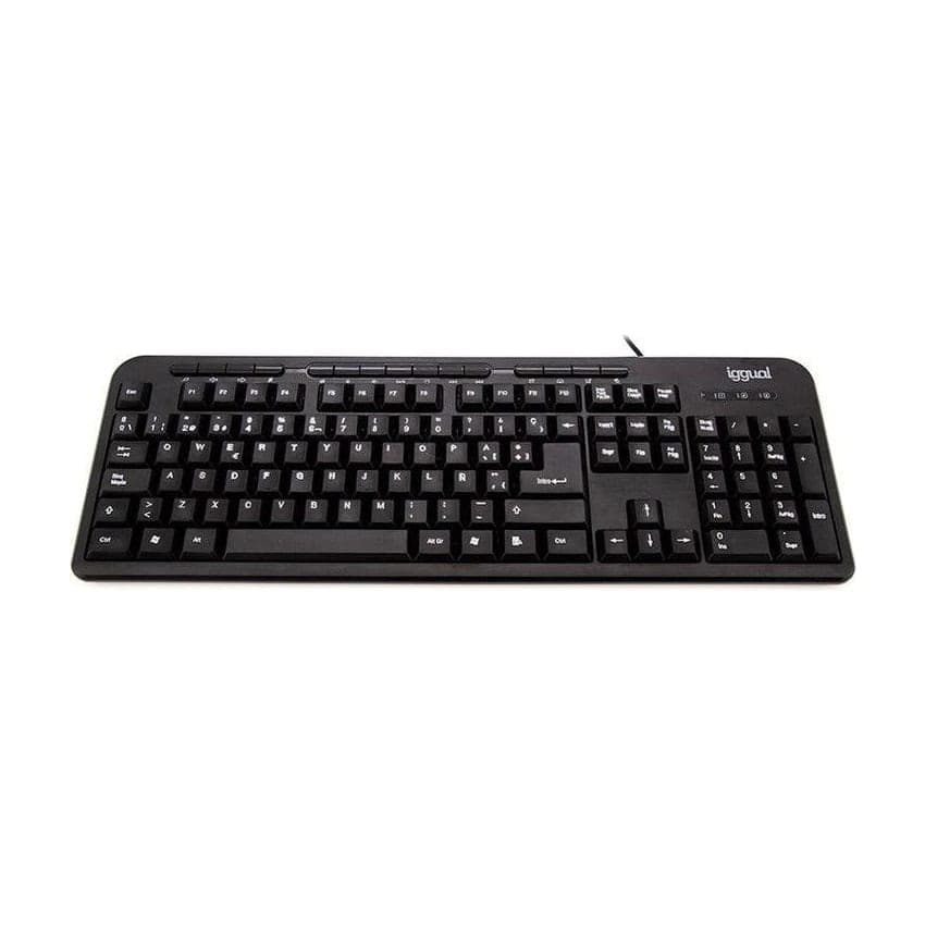 iggual CK-BASIC-120T Teclado de membrana USB QWERTY Español