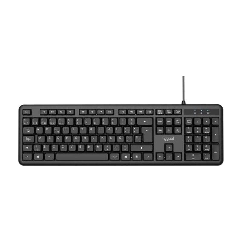 Iggual CK-Office-105T Teclado alámbrico USB QWERTY