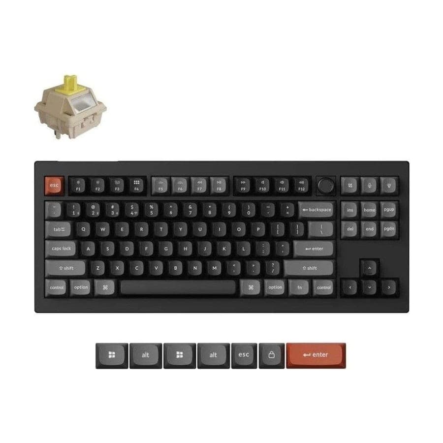 Keychron V3 Ultra 8K TKL Hot-Swappable Spanish Layout