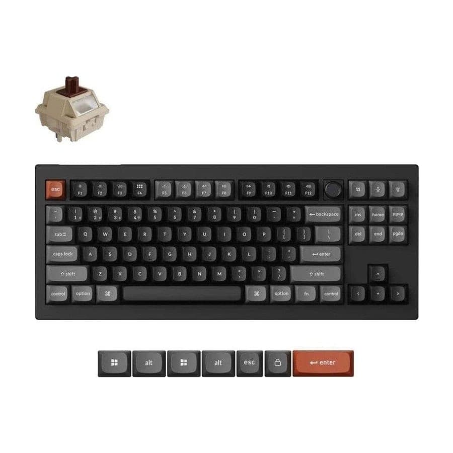 Keychron V3 Ultra 8K TKL Hot-Swappable Wireless Mechanical Keyboard