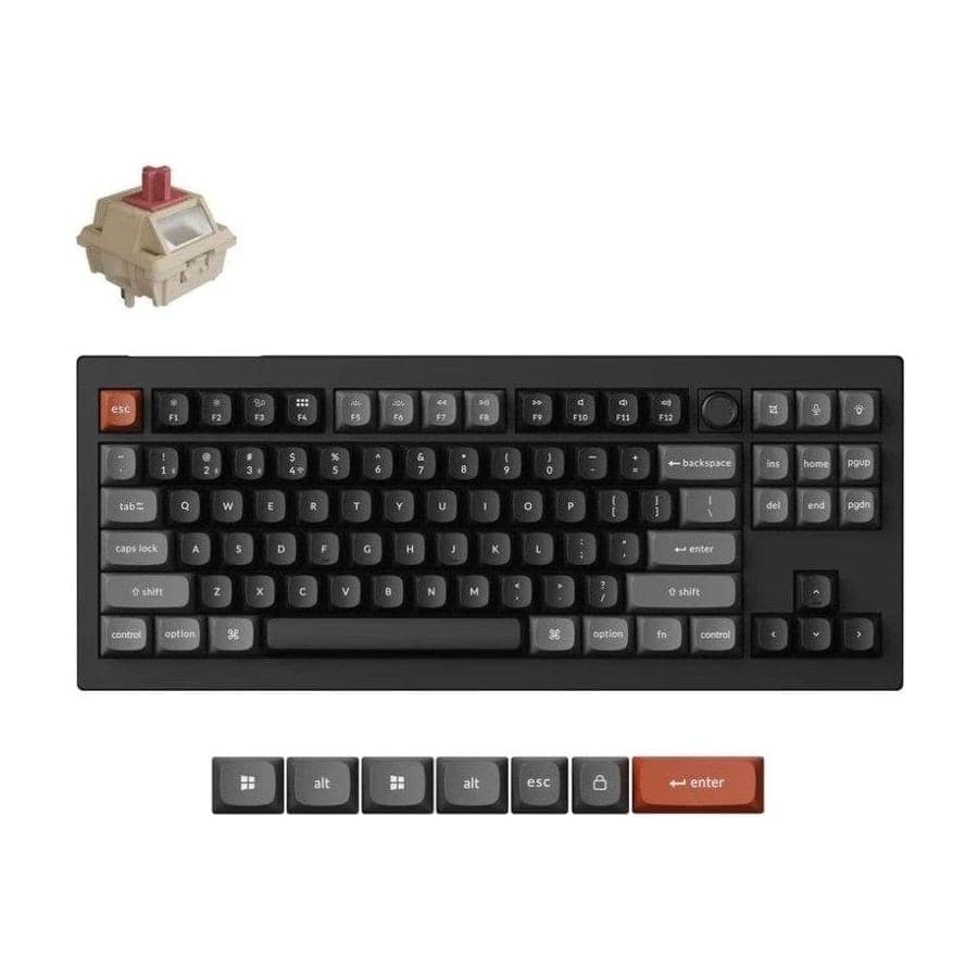 Keychron V3 Ultra 8K TKL Spanish Layout Mechanical Keyboard