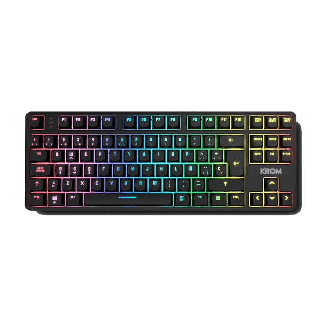Krom Kernel Pro TKL RGB Teclado Mecánico Outemu Red
