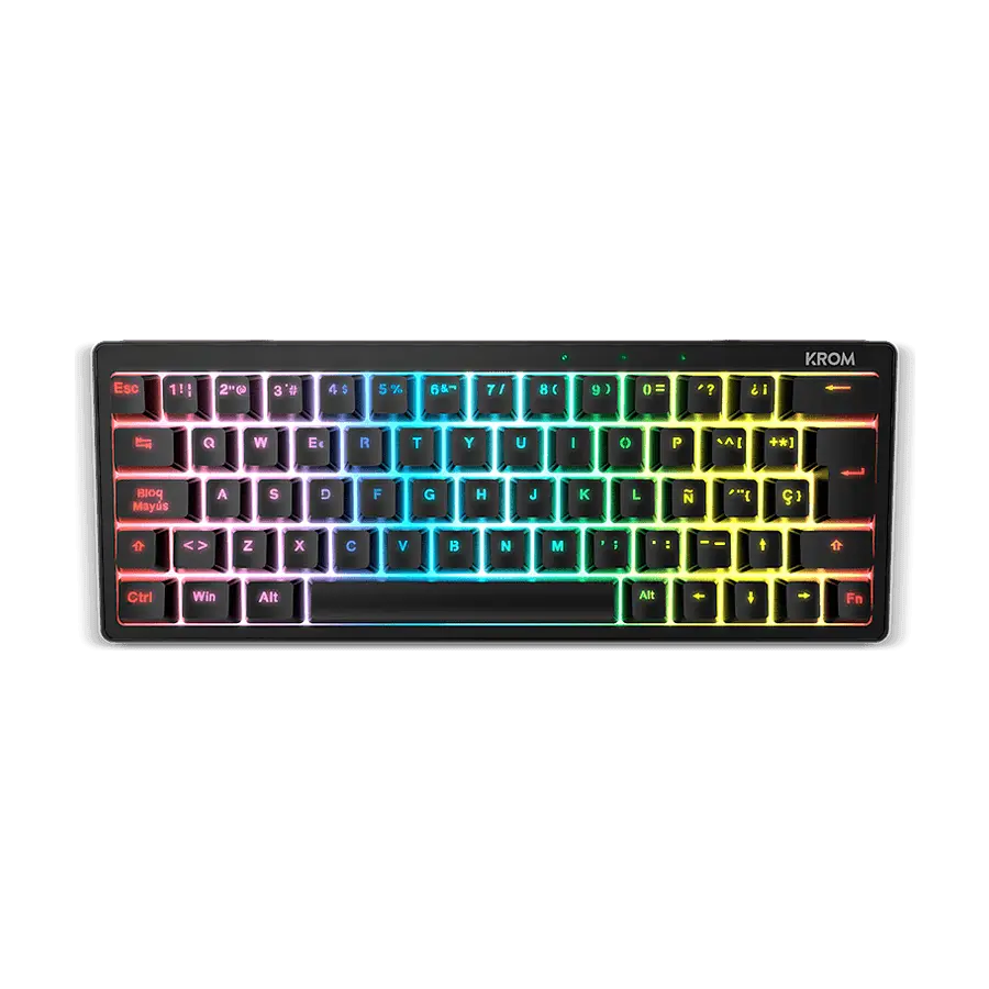 Krom Kreator Teclado Mecánico Gaming RGB Hot Swap