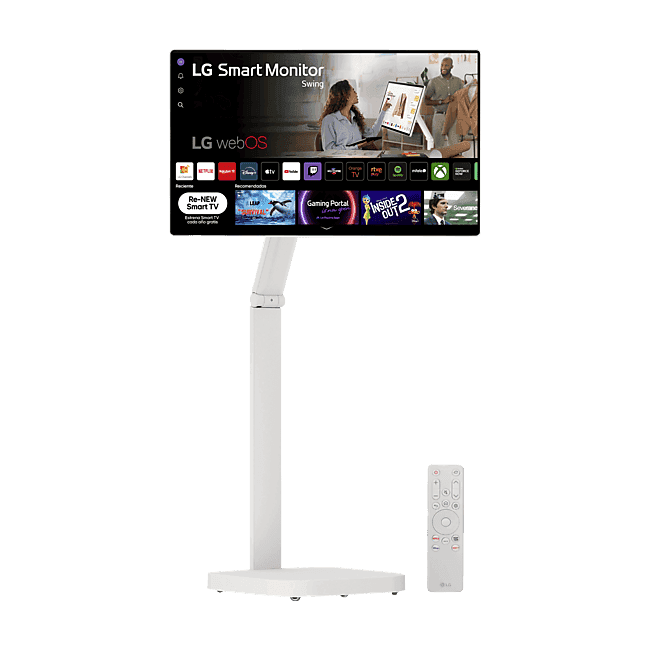 LG 32U889SA-W 32" Smart Monitor Swing (UHD 4K, IPS, Táctil, webOS)