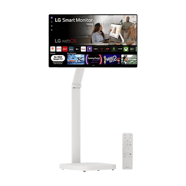 LG 32U889SA-W 32" Smart Monitor Swing (UHD 4K, IPS, Táctil, webOS)
