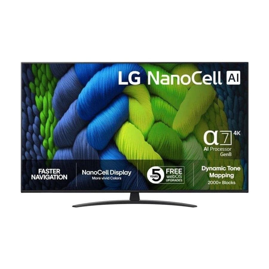 LG 50NANO82A6B 50" NanoCell 4K Smart TV