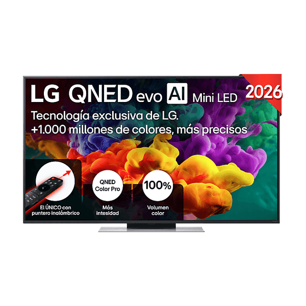 LG 55QNED86B6B QNED Mini LED 55" 4K UHD Smart TV (α8 AI Processor Gen3)