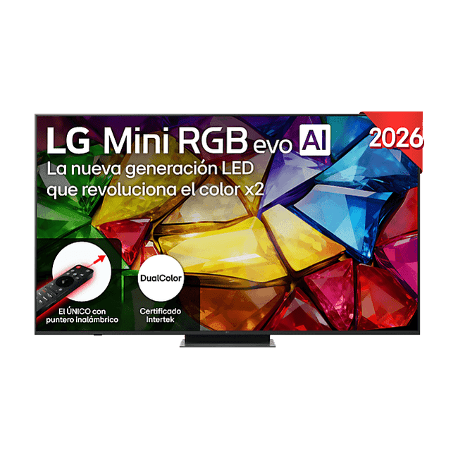 LG 75MRGB87B6B 75" Mini RGB AI 4K Smart TV