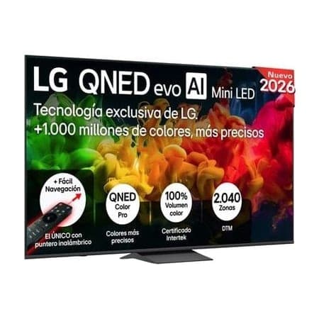 LG 85QNED80B6A 85" QNED evo MiniLED AI TV