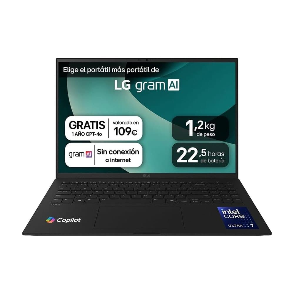 LG Gram Pro 16 ZD90TR-E.AX8BB, Intel Core Ultra 7-255H, NVIDIA GeForce RTX 5050, 32GB RAM, 2TB SSD