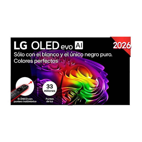 LG OLED83G64LW 83" OLED evo 4K (α11 AI Processor, Gallery Design)