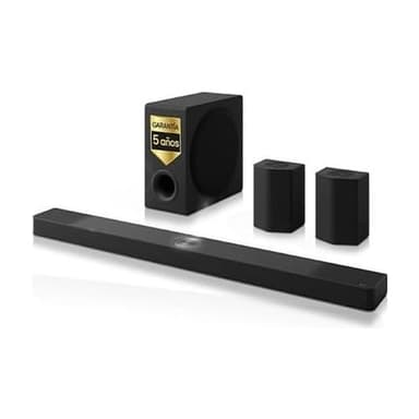 LG S95TR Barra de Sonido 9.1.5 810W con subwoofer y altavoces traseros Dolby Atmos