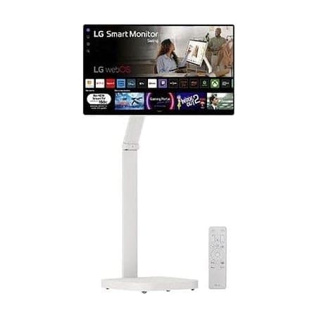 LG Smart Monitor Swing 32" 4K UHD Táctil LG webOS 24 Peana portátil y flexible 32U889SAX