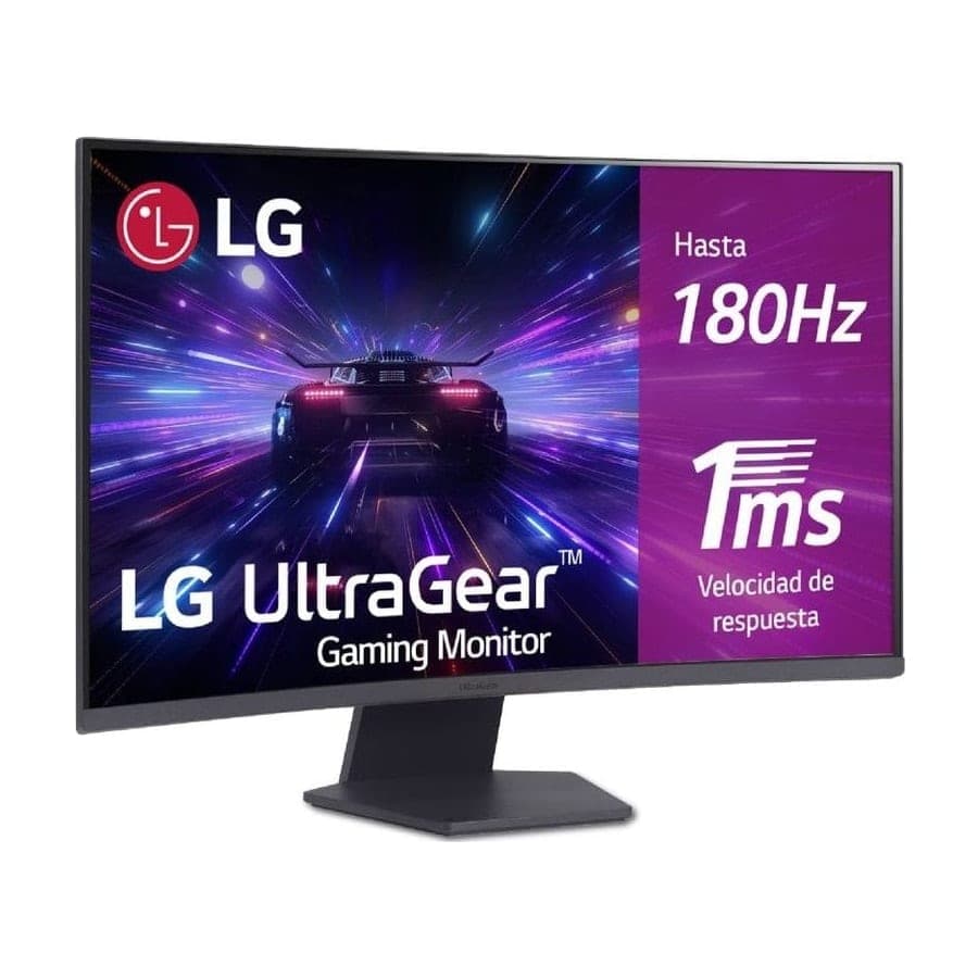 LG UltraGear 27GS60QC-B 27" QHD Curved Monitor