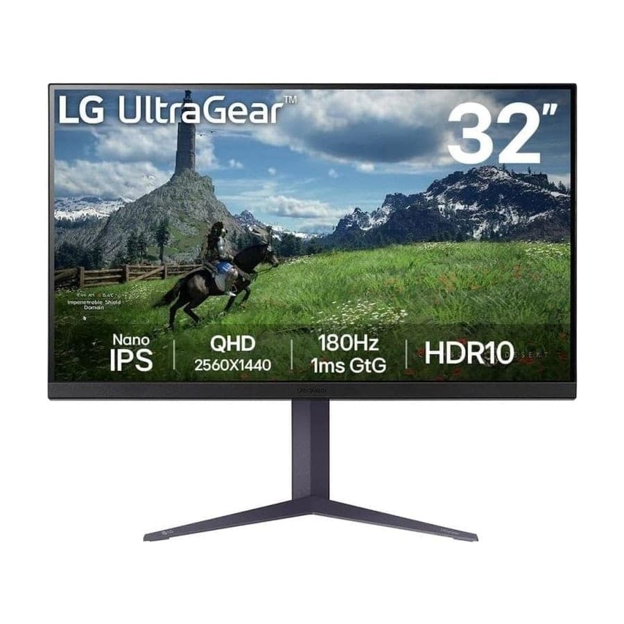 LG UltraGear 32GS85Q-B 31.5" Nano IPS QHD Monitor