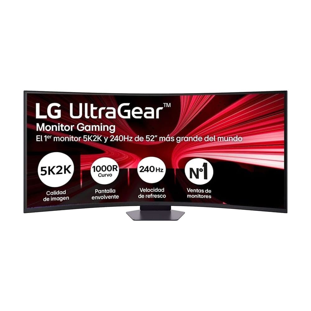 LG UltraGear 52G930B-B 51.6" (131 cm) Curved Gaming Monitor — 240Hz, 5K2K