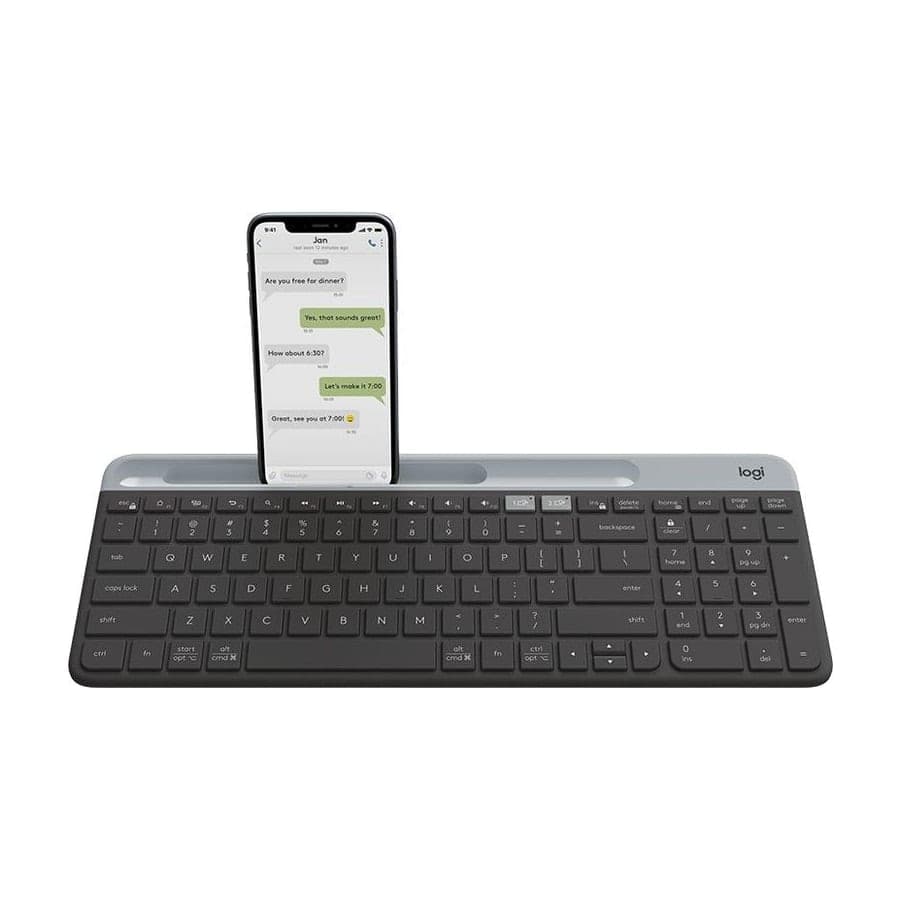 Logitech K580 Slim Multi-Device Keyboard Danish/Finnish/Norwegian