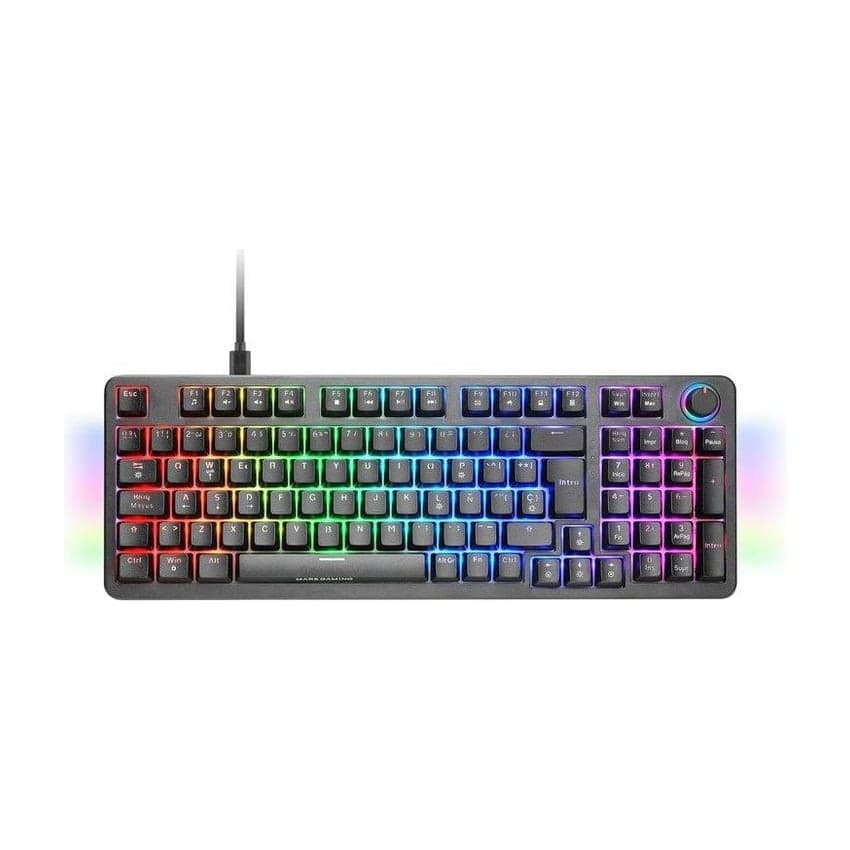 Mars Gaming MKPRO Teclado Mecánico Español Blue