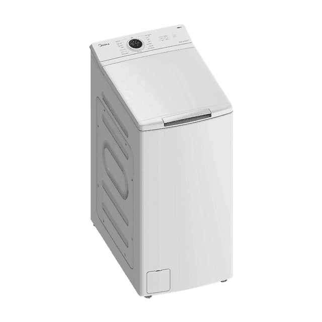 Midea MF100T80B/W-ES Lavadora de carga superior 8 kg 1300 rpm