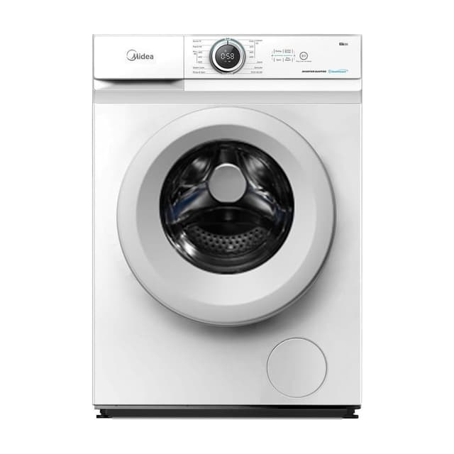Midea MF100W80B/1/W-ES Lavadora de carga frontal 8 kg