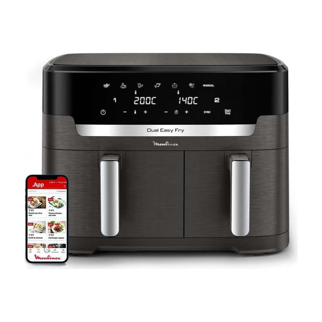 Moulinex Dual Easy Fry & Grill 11L