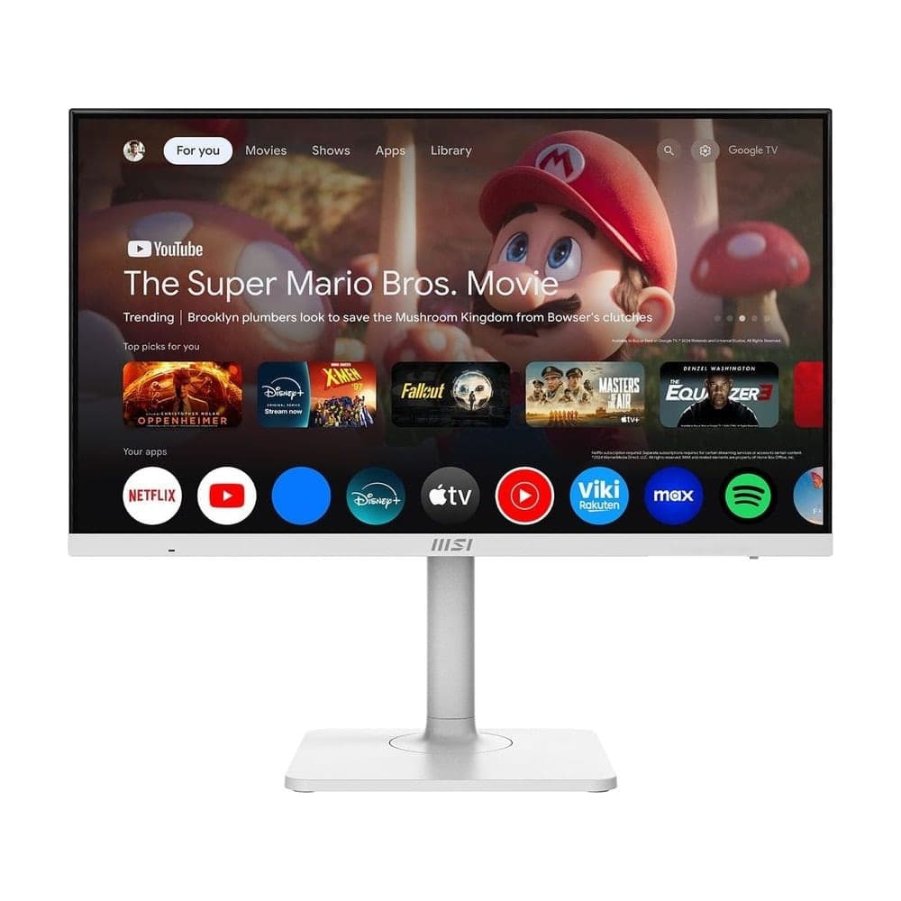 MSI Modern MD272UPSW 27" 4K UHD Monitor (Google TV)