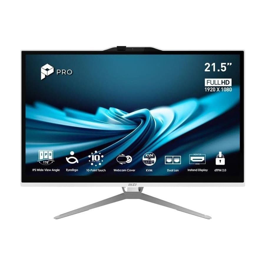 MSI Pro AP222T 14MA-614EU Intel Core i3-14100 8GB 512GB SSD UHD 730 21.5" All-in-One