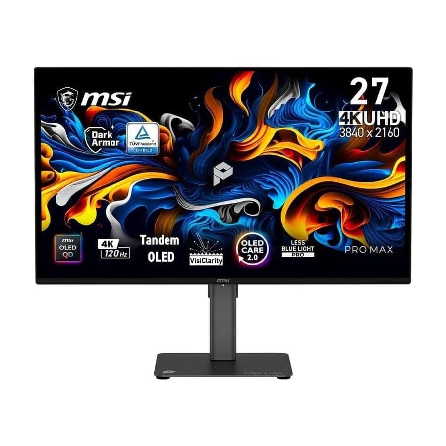 MSI Pro MAX 271UPX12G 26.5" QD-OLED Monitor