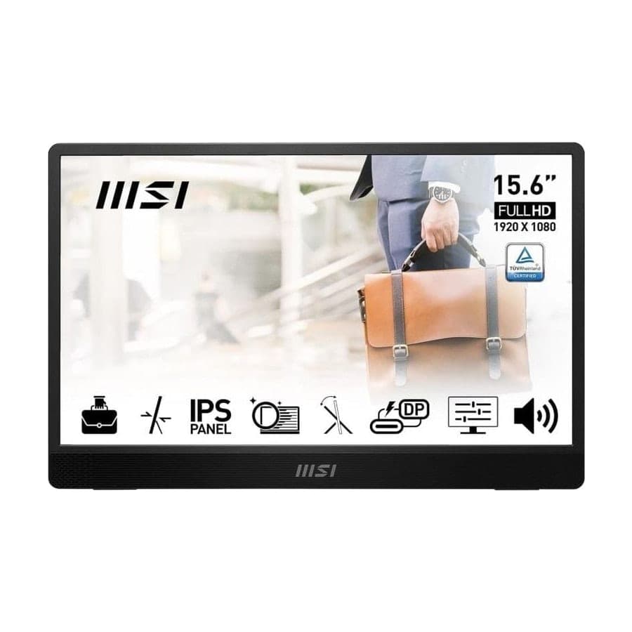 MSI PRO MP161 E2 15.6" Portable Monitor