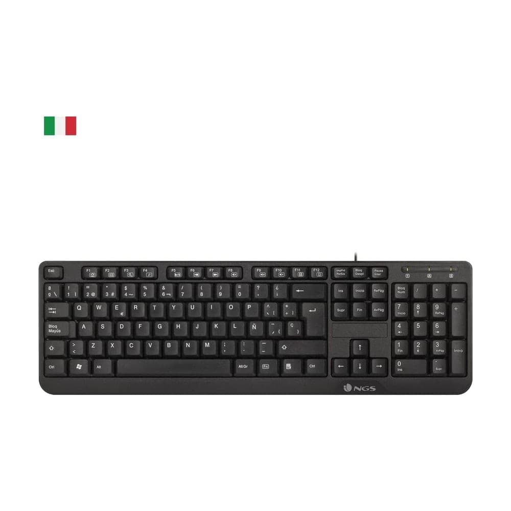 NGS FunkyV3 Teclado QWERTY IT USB