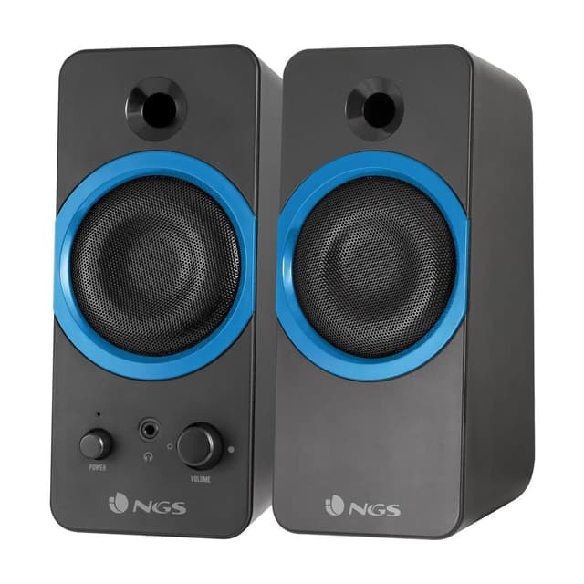 NGS GSX-200 Altavoces Stereo Gaming con entrada y salida jack 3.5 mm