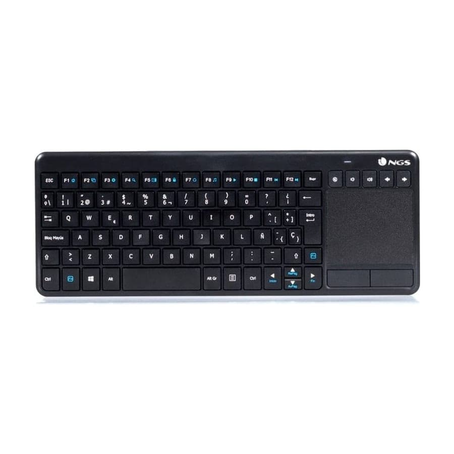 NGS TV Warrior Teclado Inalámbrico QWERTY Español