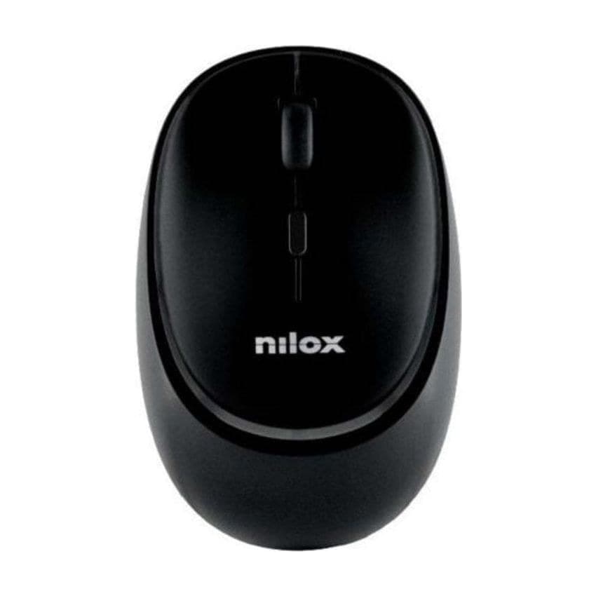 Nilox 1600dpi Botones Click Recargable Silencioso Wireless