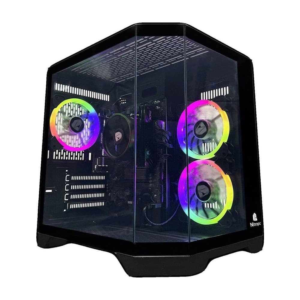 NitroPc Avanzado AMD Ryzen 5 3400G Radeon Graphics 16 GB 1 TB M.2 Win11 Pro