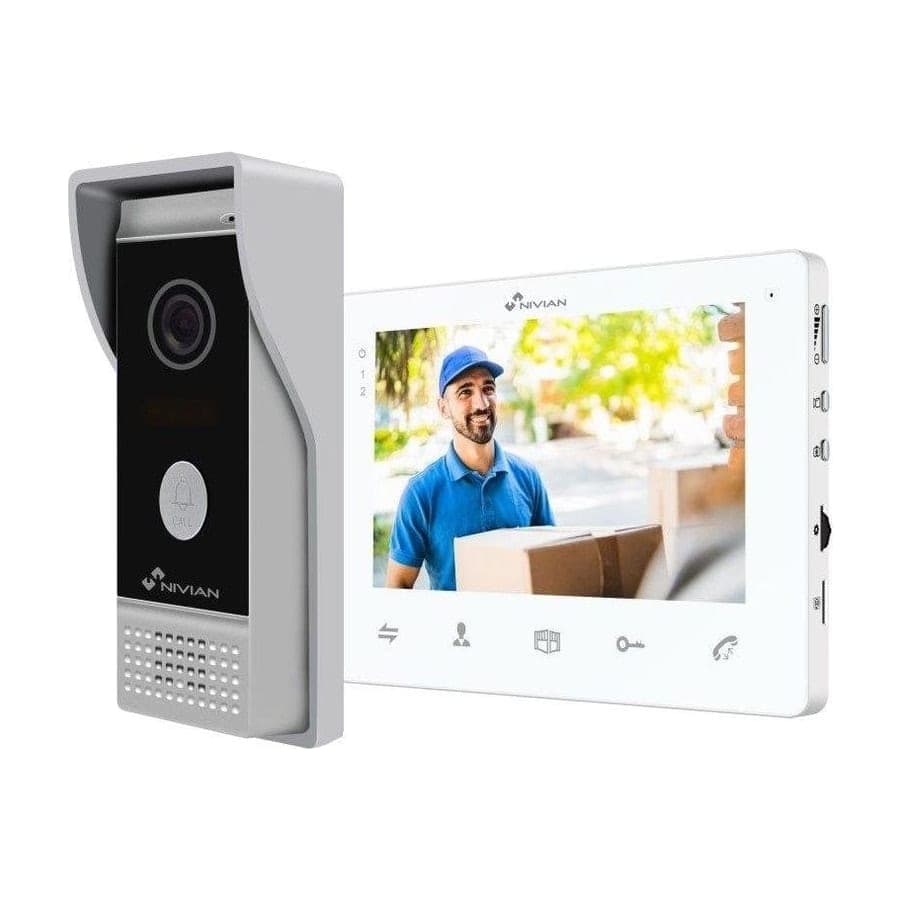 Nivian NV-VIDEOINTERCOM-2BASIC Videoportero 2 hilos con pantalla 7"