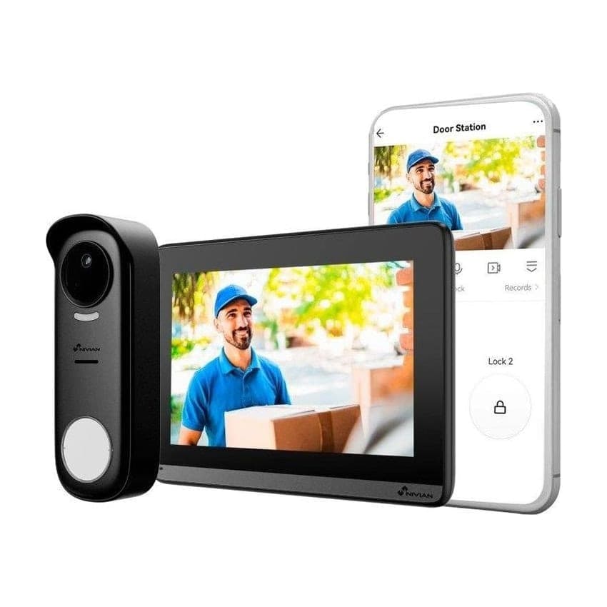 Nivian Videoportero WiFi con pantalla 7" Full HD