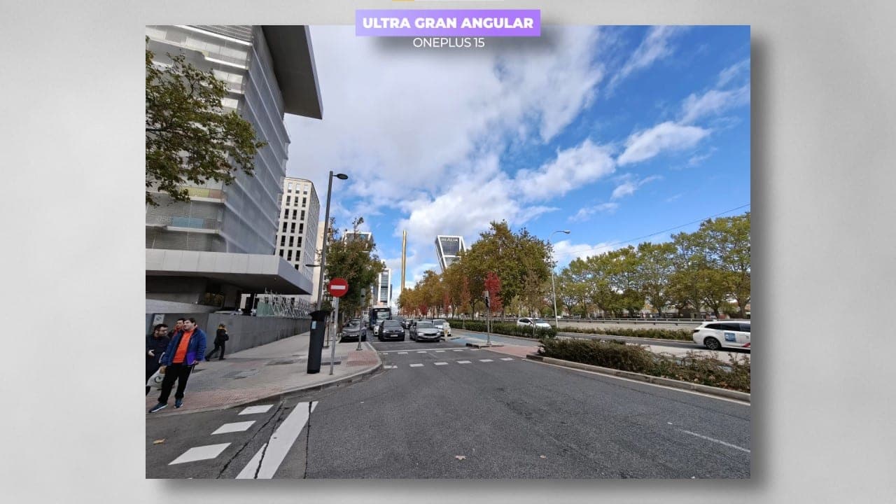 OnePlus 15 gran agular