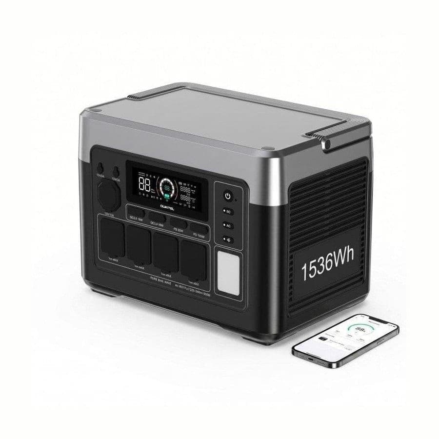 Oukitel P1500 Plus 1536Wh Estación de energía portátil
