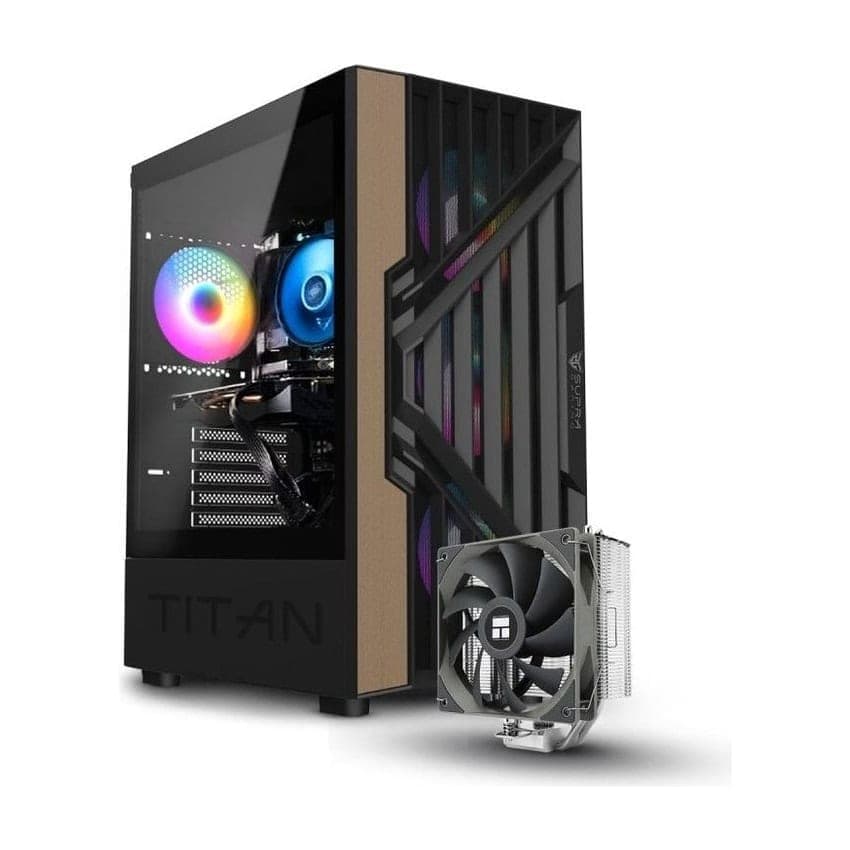 PC Racing Titan Supra Ryzen 7 5700X 16GB 2TB SSD RTX 4060