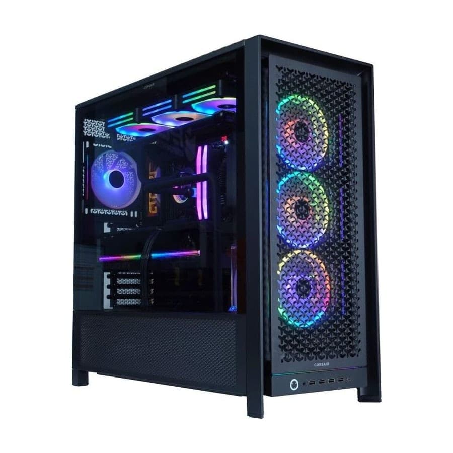 PcCom Custom iCUE AMD Ryzen 9 9950X3D 64GB 4TB RTX 5080 Windows 11 Pro