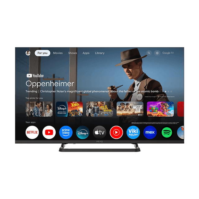 PEAQ PTV 40GF-5025C 40" Full HD Google TV HDR10 Dolby Audio
