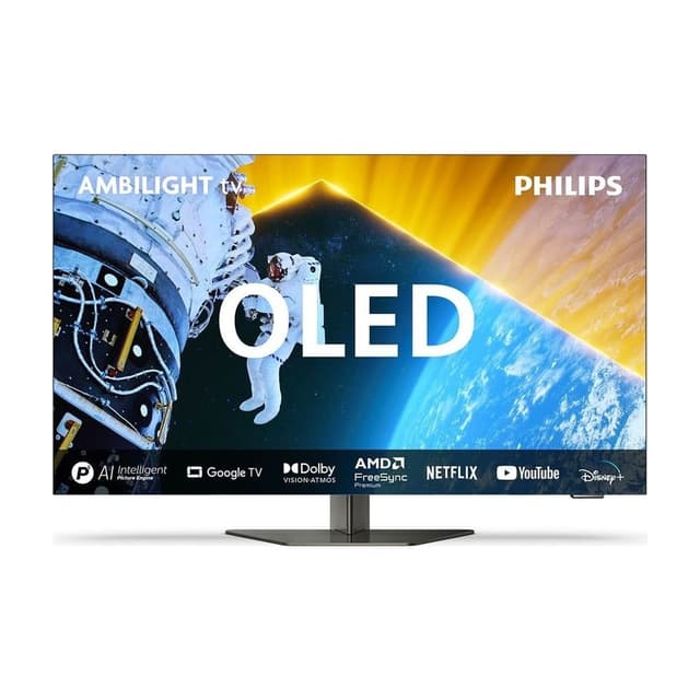 Philips 55" OLED 55OLED819 Ambilight (4K UHD) Google TV, Dolby Vision, Dolby Atmos